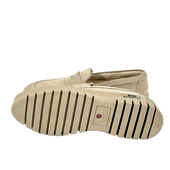 Blondo Frey Waterproof Loafer in Sand Suede size 6 - Picture 5 of 9